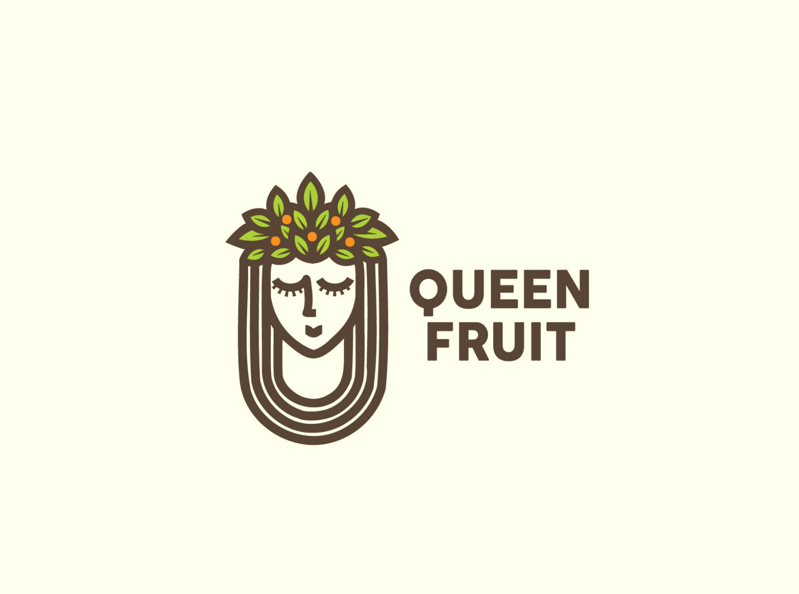 Queen fruit logo design by Arnadi on Dribbble