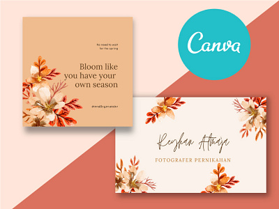 layout design Canva company design illustration typography ux