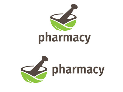 Pharmacy Logo app buy cart commerce company design health icon illustration leafy leave logo marketplace medical nature pill sell shop vector wellness