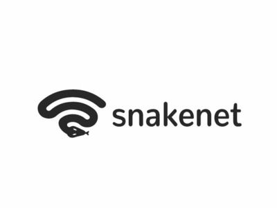 snakenet logo animal animation app artificial intelligence branding cart company crocodile design icon illustration internet logo media monoline negative space snake vector web wildfire