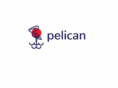 pelican logo 2 animal app bird bird icon company design eagle fashion blog fish logo food icon illustration logo monoline nature pelican sunset travel app vector web