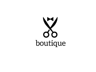 boutique app boutique logo branding clothes company design icon logo tuxedo vector vintage