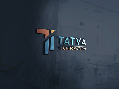 Tatva Technovation  3D Logo