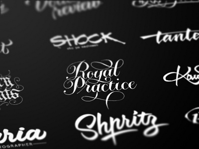 «Royal Practices» on Be™ calligraphy calligraphy and lettering artist calligraphy artist calligraphy logo et lettering evgeny tkhorzhevsky font hand lettering logo lettering artist lettering logo logo type