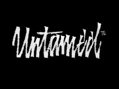 Untamed Calligraphy Logo