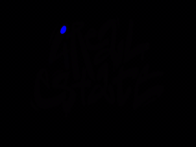 FoReal Estate animated logo animation branding calligraphy calligraphy logo design etlettering evgeny tkhorzhevsky graffiti graphic lettering logo logo motion tagging typography