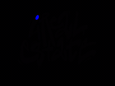 FoReal Estate animated logo animation branding calligraphy calligraphy logo design etlettering evgeny tkhorzhevsky graffiti graphic lettering logo logo motion tagging typography