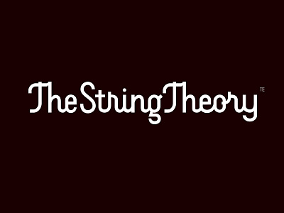 The String Theory Calligraphy logo