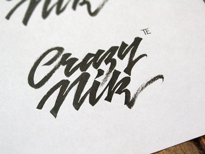 CrazyNik calligraphy calligraphy and lettering artist calligraphy artist calligraphy logo et lettering evgeny tkhorzhevsky font hand lettering logo lettering artist lettering logo logo type