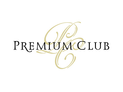 Premium Club calligraphy calligraphy and lettering artist calligraphy artist calligraphy logo et lettering evgeny tkhorzhevsky font hand lettering logo lettering artist lettering logo logo type