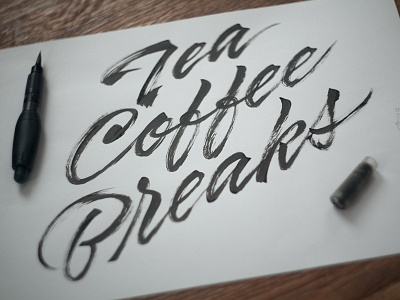 Breaks calligraphy calligraphy and lettering artist calligraphy artist calligraphy logo et lettering evgeny tkhorzhevsky font hand lettering logo lettering artist lettering logo logo type