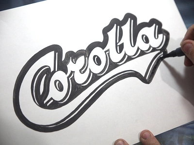 Corolla calligraphy calligraphy and lettering artist calligraphy artist calligraphy logo et lettering evgeny tkhorzhevsky font hand lettering logo lettering artist lettering logo logo type