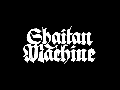 Shaitan Machine calligraphy calligraphy and lettering artist calligraphy artist calligraphy logo et lettering evgeny tkhorzhevsky font hand lettering logo lettering artist lettering logo logo type