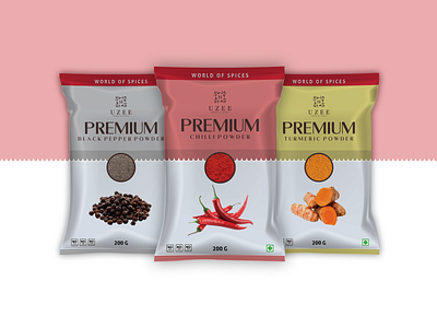 Spices packaging branding design food illustration spices spicy