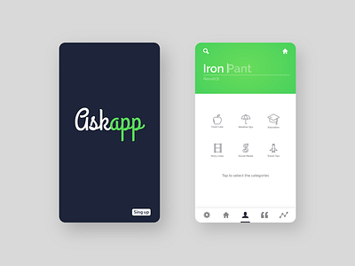 User interface app design illustration ui ui kit ux