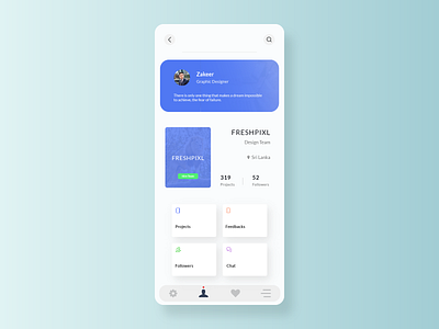 Freshpixl Mobile Ui