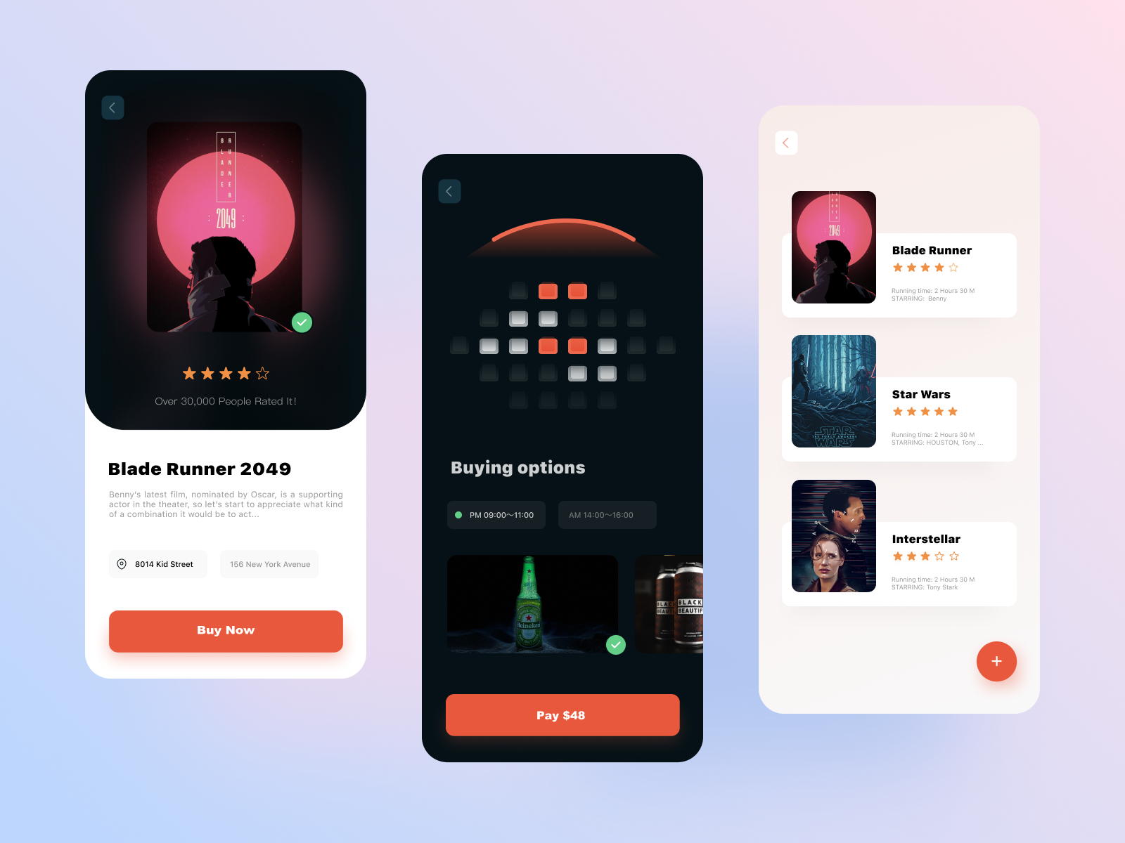 Highend movie club APP by tron for RaDesign on Dribbble