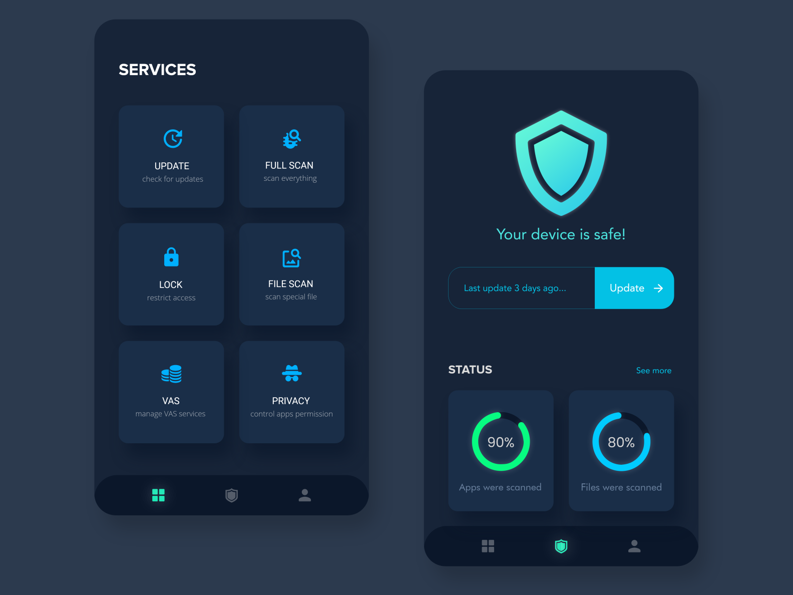 mobile-security-manager-by-mahsa-ghazizade-on-dribbble