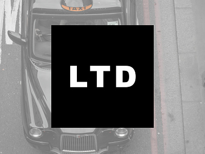 London Taxi Driver Branding branding design logo typography vector