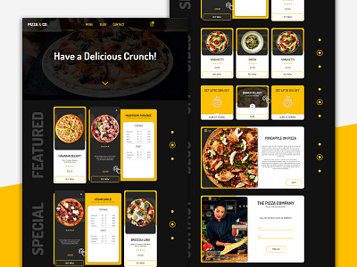 Concept Website - Pizza & Co.