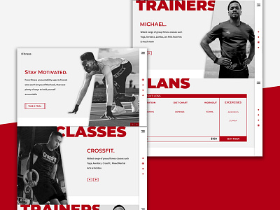 Concept Webste - iFitness exercise fitness gym