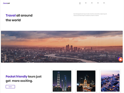 Travel Website - Travelist