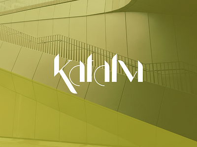Katalvi Logo branding design graphic graphic design logo logotype logotype design typography