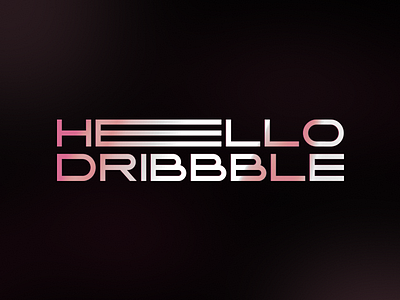 Hello Dribbble!