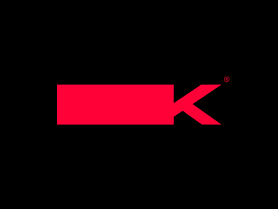 K logo 2d branding concept identity inspiration k logo lettering logo logo inspiratoin minimalist logo red typography