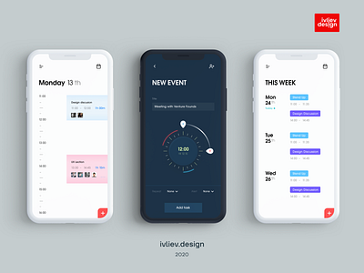 Application for planning and managing tasks and events. app design application design interface mobile mobile app design ui ui design user experience user interface ux ux design uxui web design