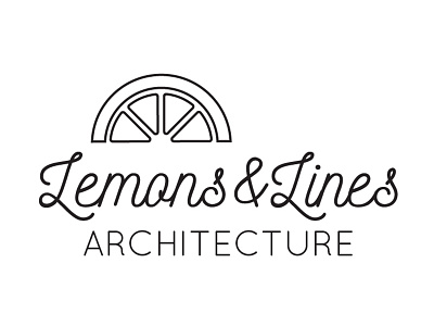 Lemons&Lines architecture lemon lines logo