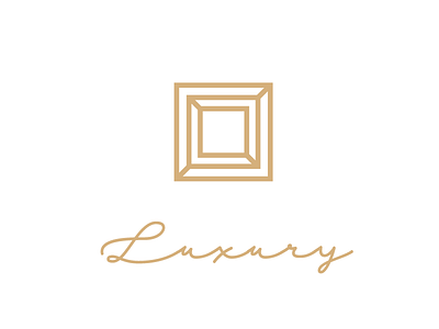 Luxury gold logo luxury