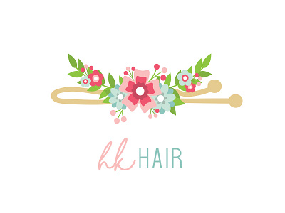 Hair studio logo