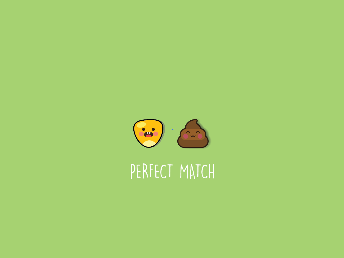 Perfect match by Flavia B. on Dribbble
