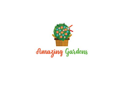 Amazing Gardens amazing garden flowers garden garden logo gardening gardens logo
