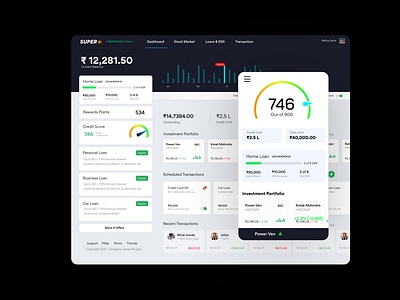 Fintech app for all needs