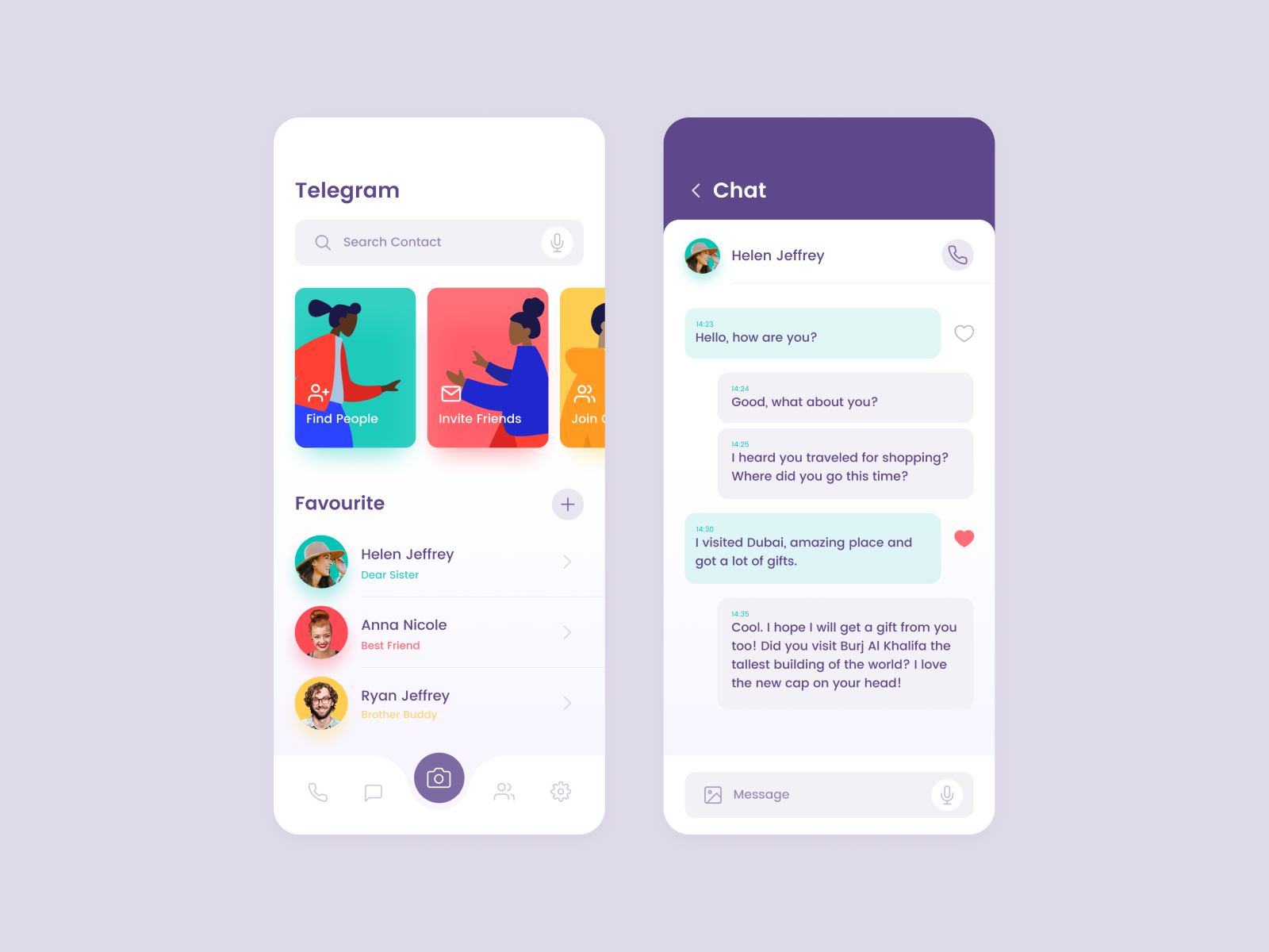 Telegram Messaging App