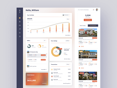 VE Web App - Equity Platform (Dashboard)