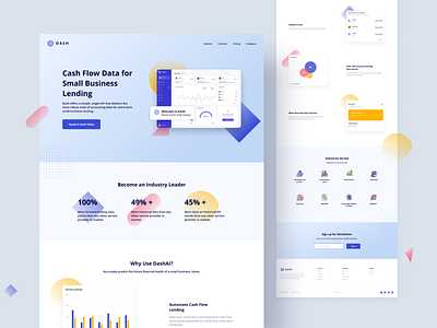 Landing Page Design for a SaaS