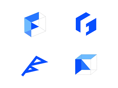 F + blockchain Logo