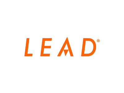 Lead Logo Suggestion 2 branding clean compass creative eddie graphic design lead logo typography