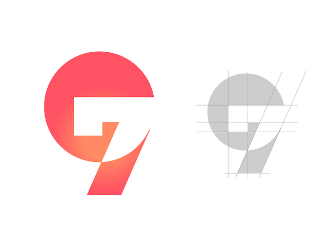 97 Logo by Mujtaba Jaffari on Dribbble