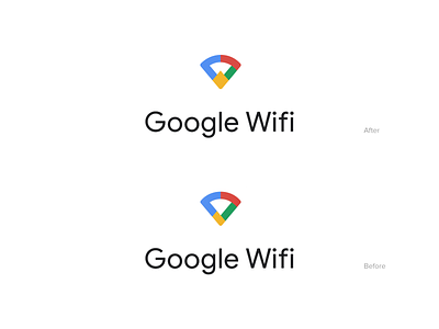Google Wifi Logo Fixed abstract branding clean creative google graphic design icon logo negative space logo typography wifi