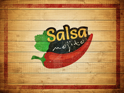 Logo Concept chili flat illustartor logo logomark mark mint mojito photoshop salsa
