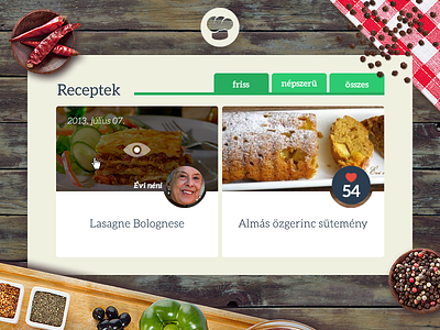 Recipes - Recipe Site Redesign