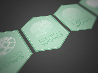 Logo Experiment - WIP blog fashion green illustrator logo type vector wows