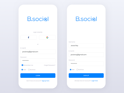 Bsocial App