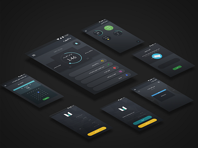Time Hero Application by Adel Ghaeinian on Dribbble