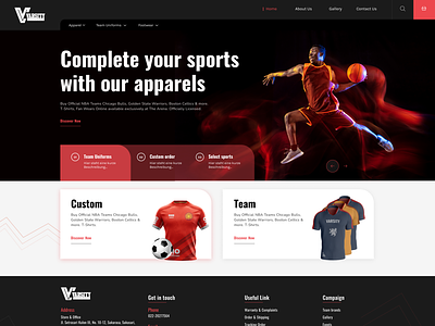 Sports E-Commerce Website