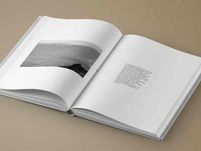 Minimalistic book design book design